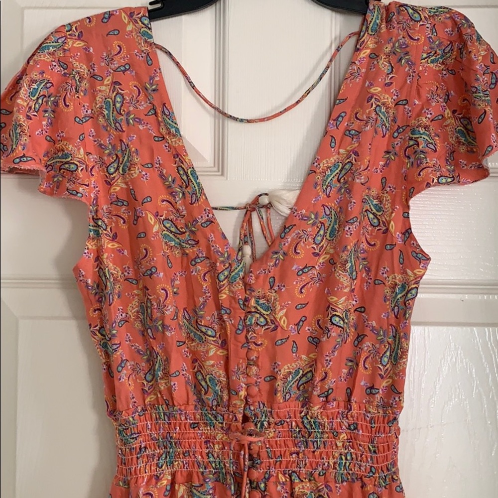 Open back maxi. High low - Picture 4 of 5